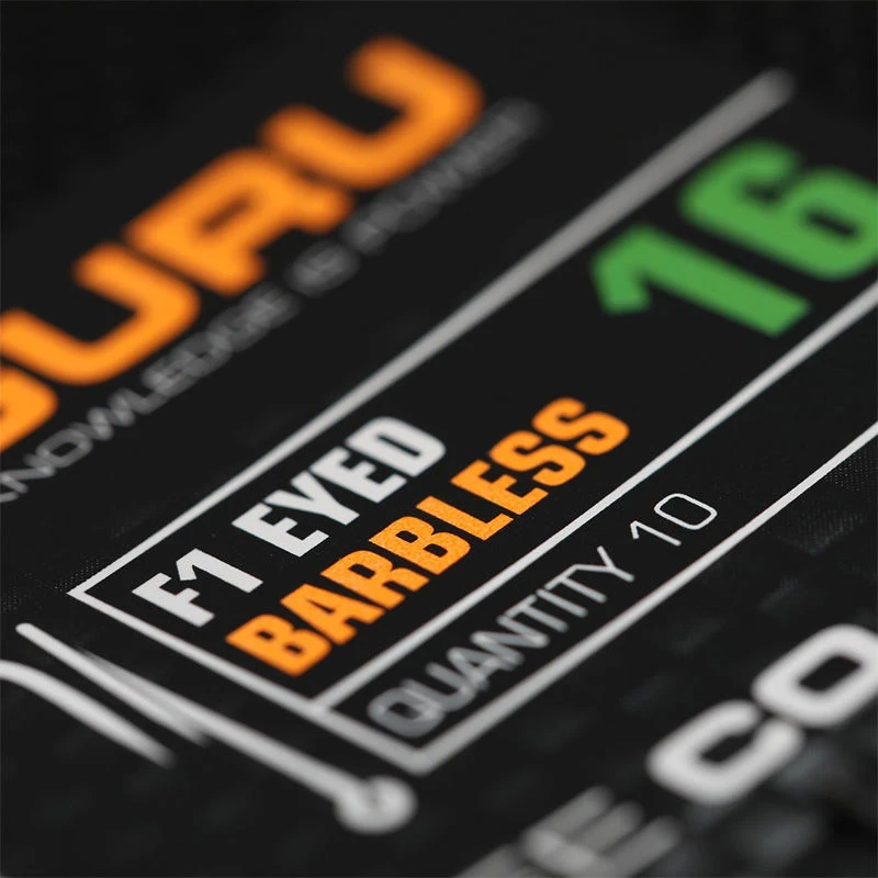 Guru F1 Barbless Eyed Hooks